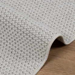 vidaXL Binnen kleed LUGO Crèmekleurig 150 x 80 cm Polyester