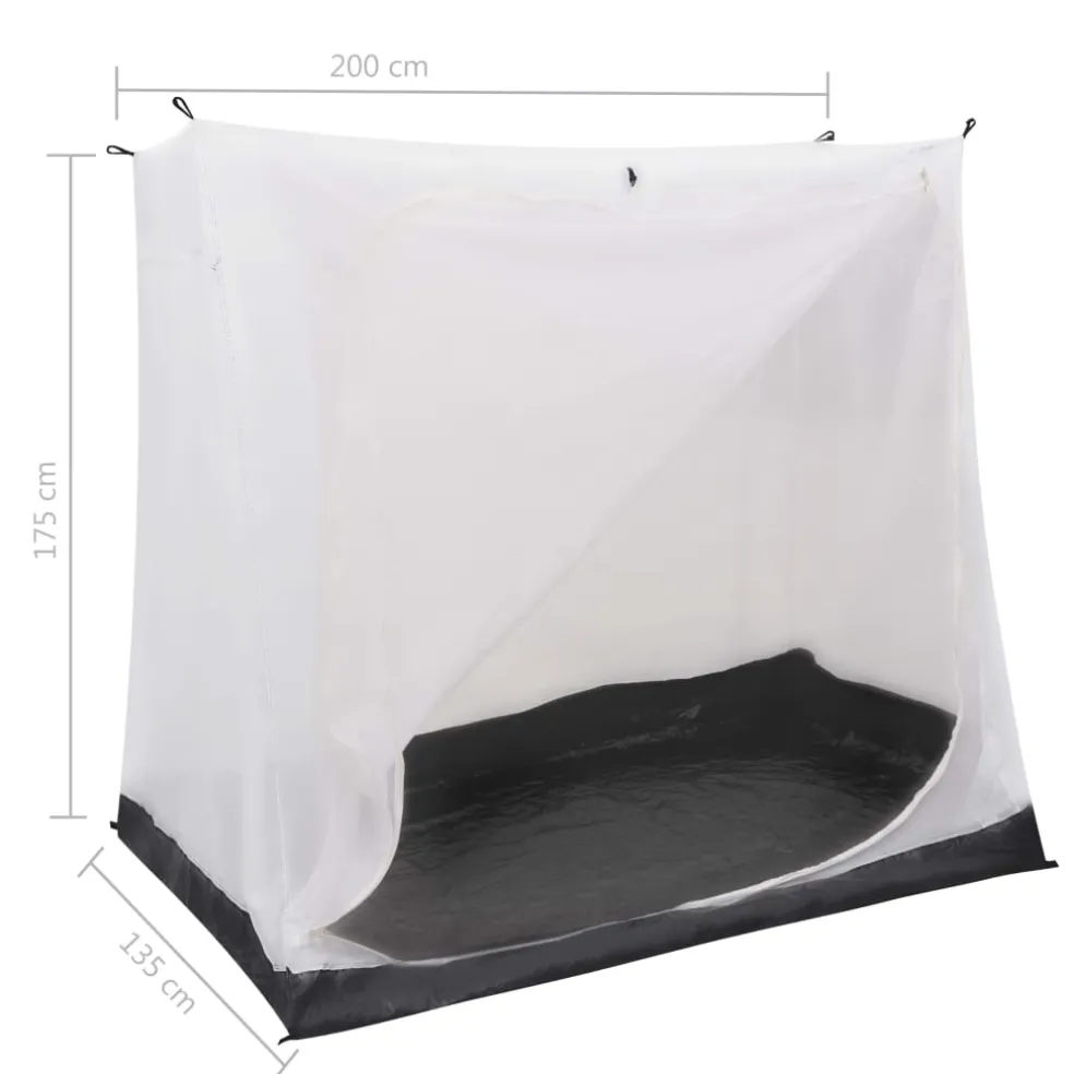 vidaXL Binnentent universeel 200x135x175 cm grijs