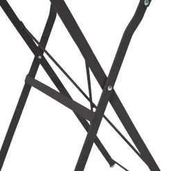 vidaXL Bistrotafel Antraciet Ø 50 x 71 cm Poedercoating staal