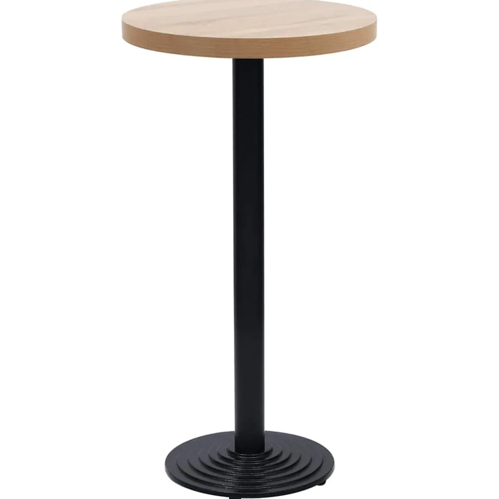 vidaXL Bistrotafelpoot Ø43x107 cm gietijzer zwart