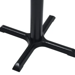 vidaXL Bistrotafelpoot 56x56x72 cm gietijzer zwart