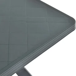 vidaXL Bistrotafel 70x70x72 cm kunststof groen