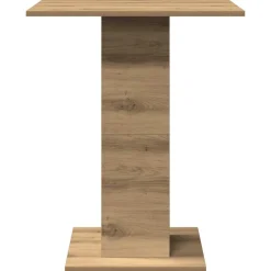 vidaXL Bistrotafel 60x60x75 cm spaanplaat artisanaal eikenkleurig