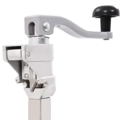 vidaXL Blikopener 70 cm aluminium en roestvrij staal zilverkleurig