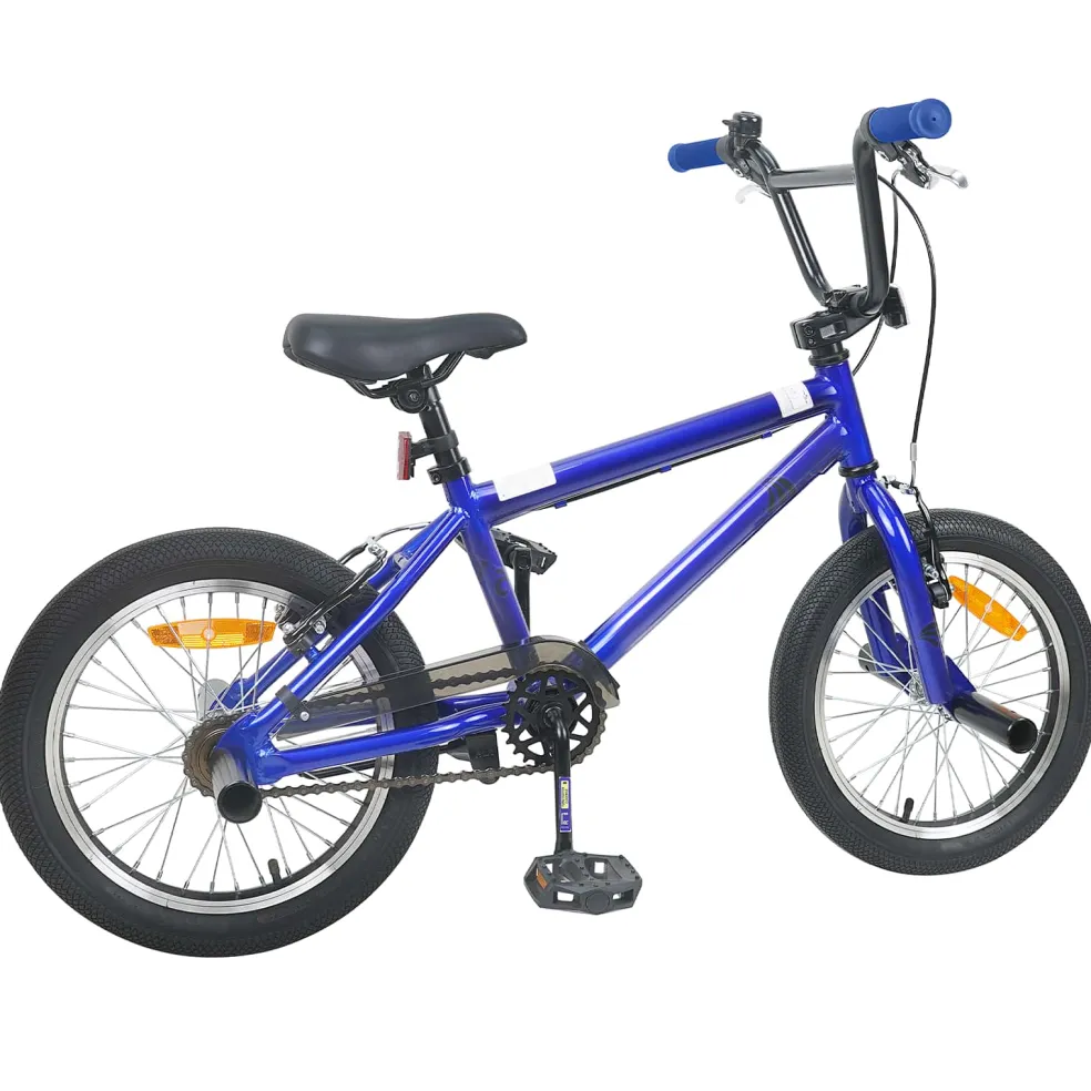 vidaXL BMX Fiets 20 Inch voor boven de 9 jaar Donkerblauw