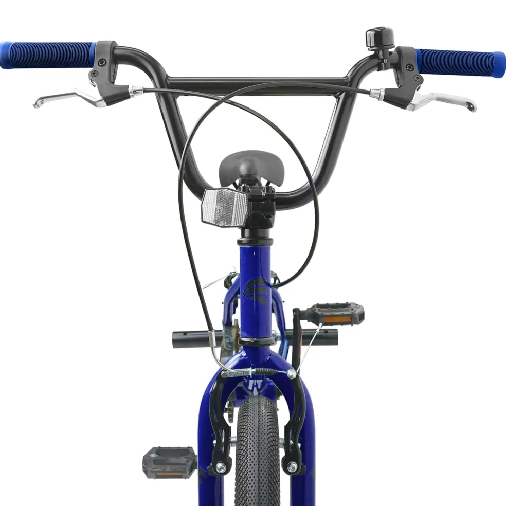 vidaXL BMX Fiets 20 Inch voor boven de 9 jaar Donkerblauw