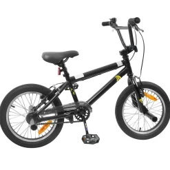 vidaXL BMX Fiets 20 Inch voor boven de 9 jaar Zwart