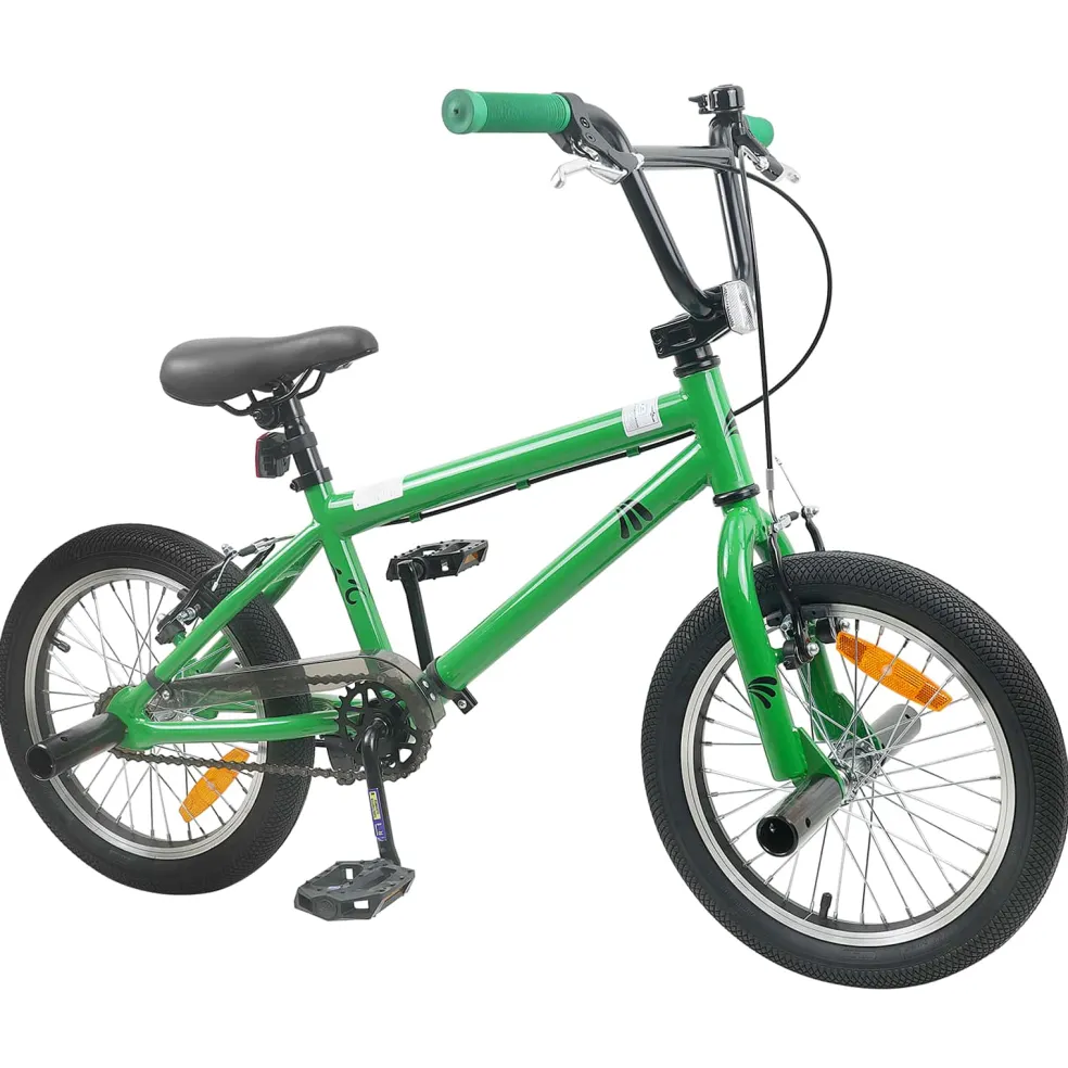 vidaXL BMX Fiets 20 Inch voor boven de 9 jaar Groen