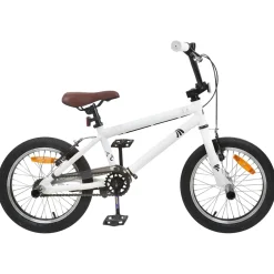 vidaXL BMX Fiets 16 Inch voor 5-8 jaar oud Wit