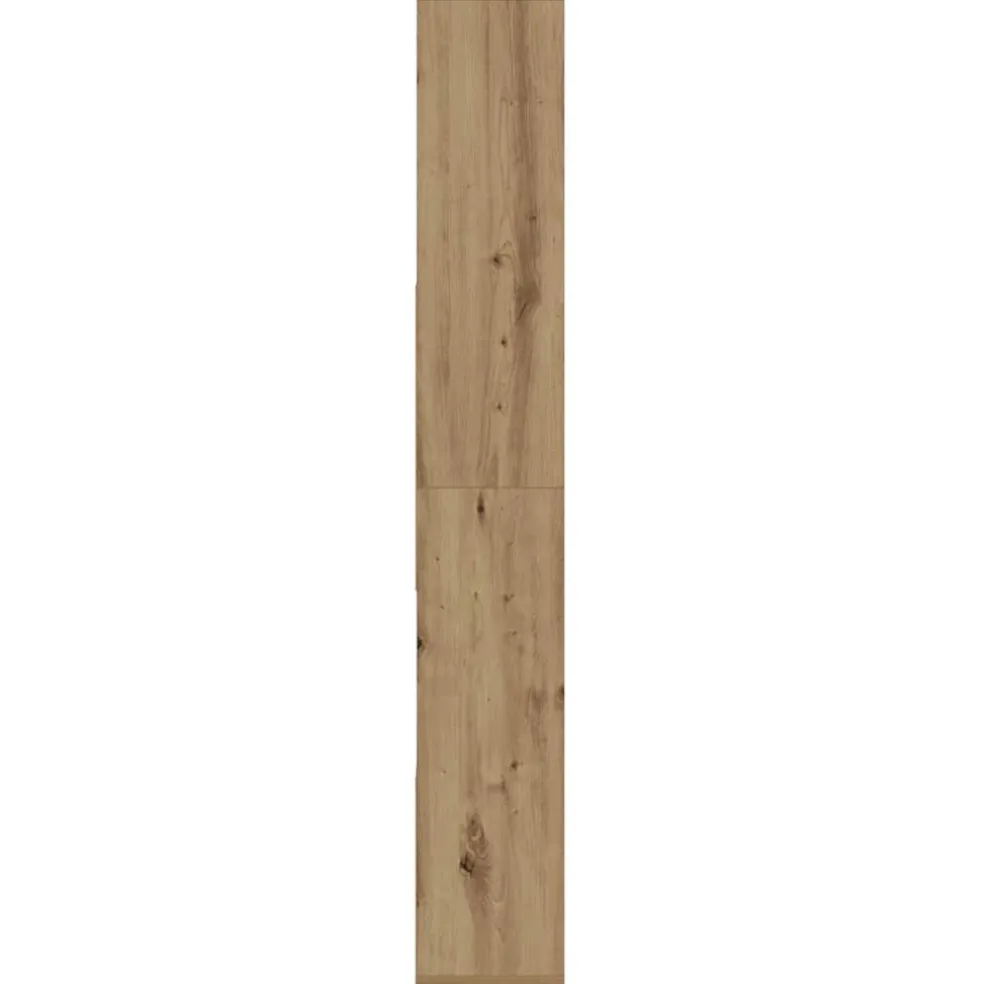 vidaXL Boekenkast Artisan Eiken 67x24x161 cm Bewerkt Hout