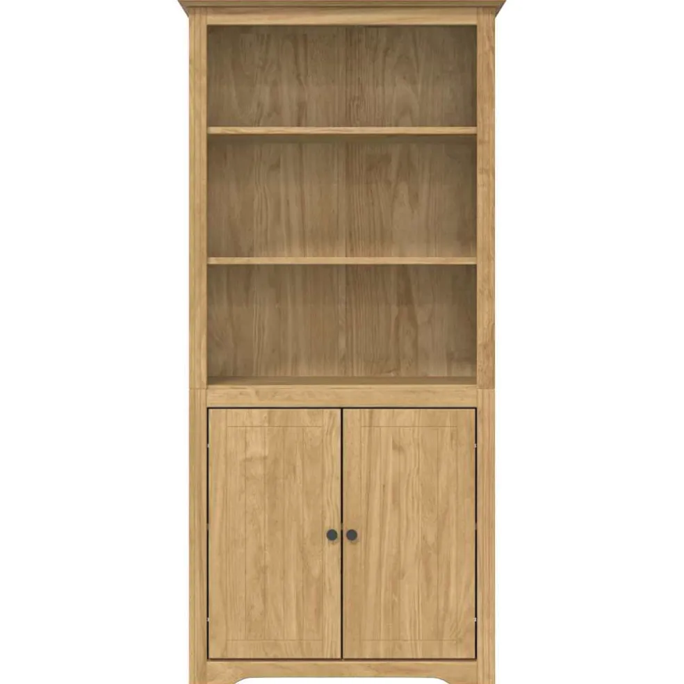 vidaXL Boekenkast BODO 3-laags 82 x 40 x 173 cm Bewerkt hout