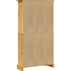 vidaXL Boekenkast grenenhout met 4 planken Corona-stijl 80x29x150 cm