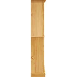 vidaXL Boekenkast grenenhout met 4 planken Corona-stijl 80x29x150 cm