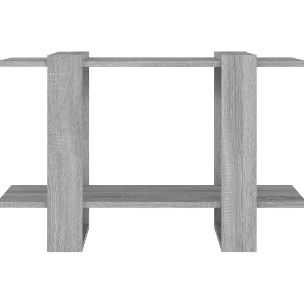vidaXL Boekenkast/kamerscherm 80x30x51 cm grijs sonoma eikenkleurig