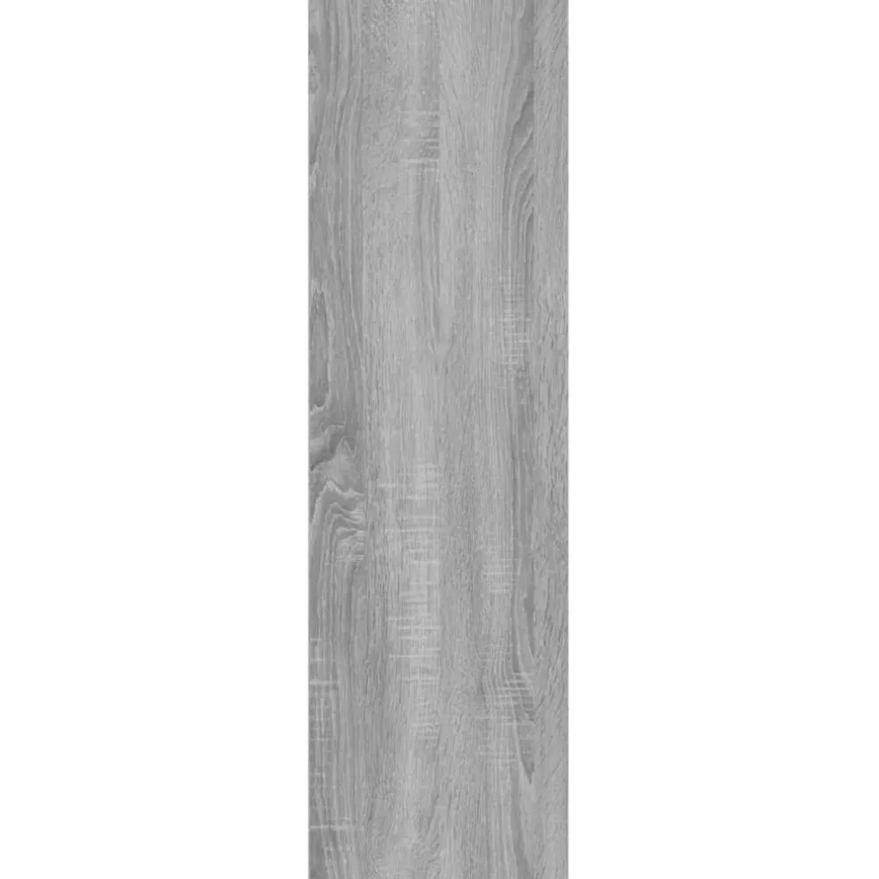 vidaXL Boekenkast/kamerscherm 100x30x103 cm grijs sonoma eikenkleurig