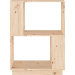 vidaXL Boekenkast/kamerscherm 51x25x70 cm massief grenenhout