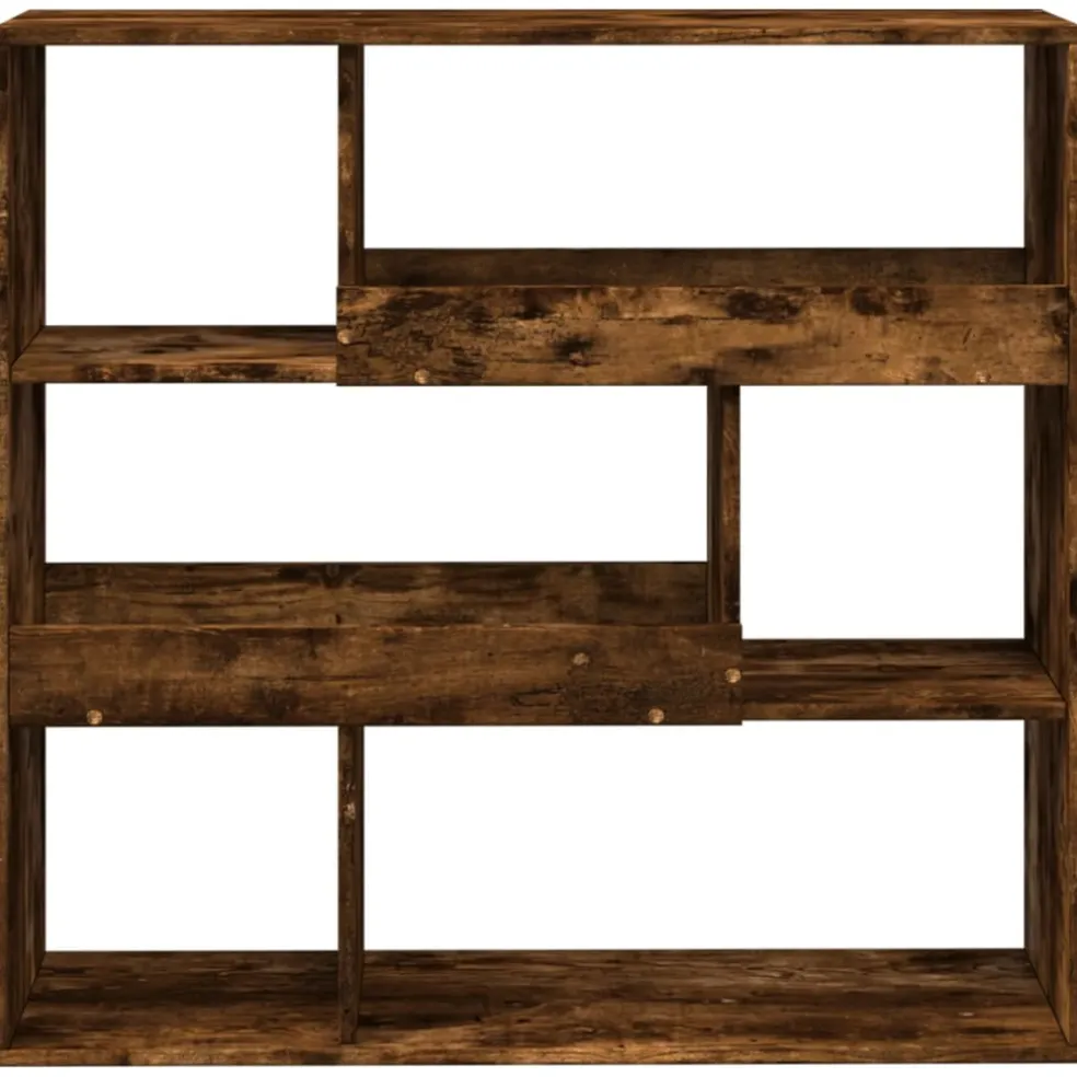 vidaXL Boekenkast / kamerscherm 100x33x94,5 cm gerookt eikenkleurig