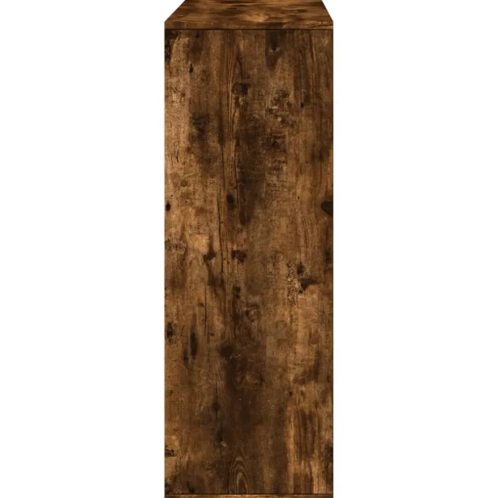 vidaXL Boekenkast / kamerscherm 100x33x94,5 cm gerookt eikenkleurig