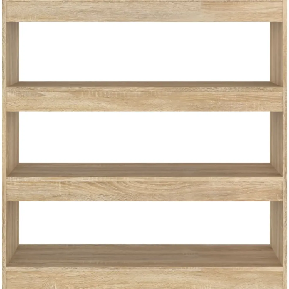 vidaXL Boekenkast/kamerscherm 100x30x103 cm sonoma eikenkleurig