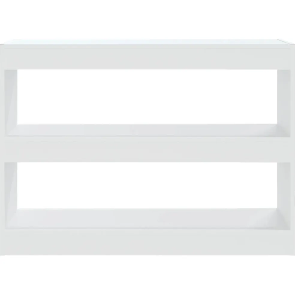 vidaXL Boekenkast/kamerscherm 100x30x72 cm wit