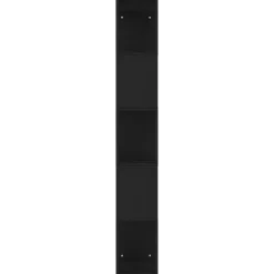 vidaXL Boekenkast/kamerscherm 45x24x159 cm bewerkt hout zwart