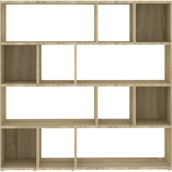 vidaXL Boekenkast / kamerscherm 105x24x102 cm sonoma eikenkleurig
