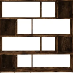 vidaXL Boekenkast/kamerscherm 105x24x102 cm gerookt eikenkleurig