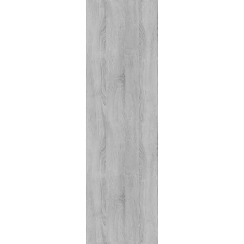 vidaXL Boekenkast/kamerscherm 80x30x103 cm bewerkt hout grijs sonoma