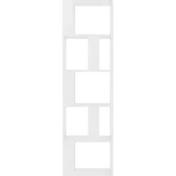 vidaXL Boekenkast/kamerscherm 45x24x159 cm bewerkt hout wit