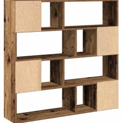 vidaXL Boekenkast/kamerscherm 105x24x102 cm oud houtkleurig