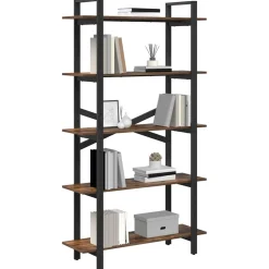 vidaXL Boekenkast 5-laags 100 x 33,5 x 178 cm Bewerkt hout