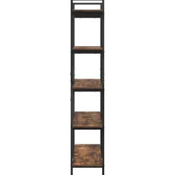 vidaXL Boekenkast 5-laags 100 x 33,5 x 178 cm Bewerkt hout