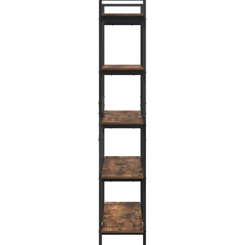 vidaXL Boekenkast 5-laags 100 x 33,5 x 178 cm Bewerkt hout
