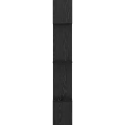 vidaXL Boekenkast 3-laags 30 x 30 x 111 cm Bewerkt hout