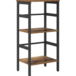 vidaXL Boekenkast 2-laags 40 x 29,5 x 81 cm Bewerkt hout Oud Hout