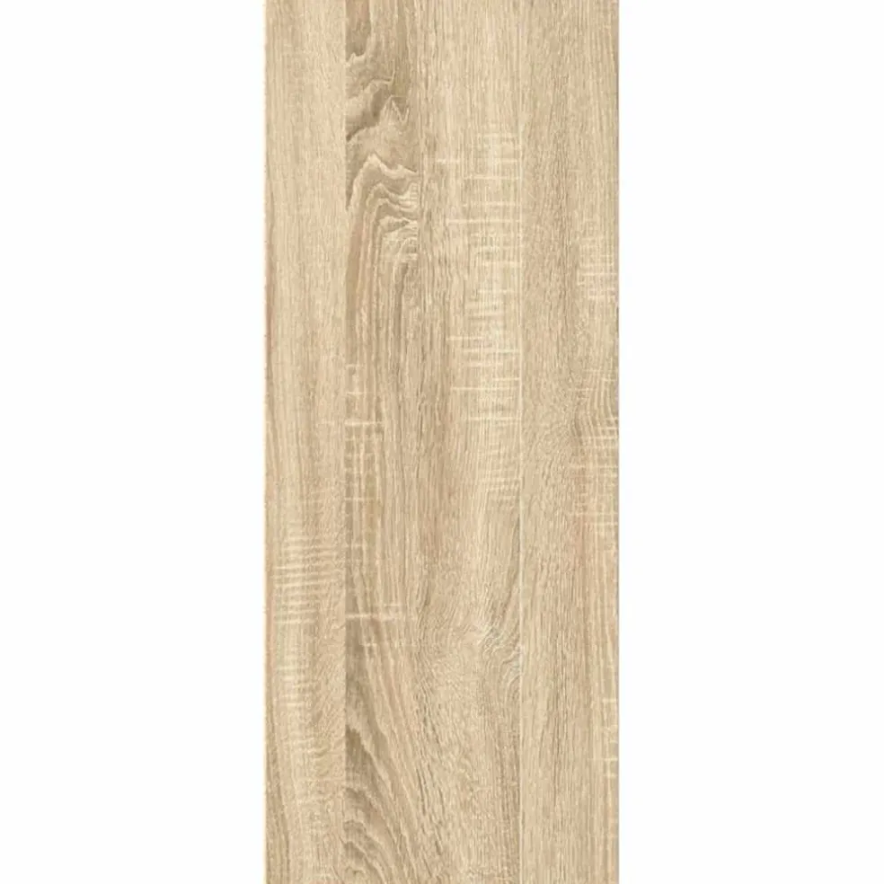 vidaXL Boekenkast met 2 schappen 40x30x76,5 cm bewerkt hout sonoma eik