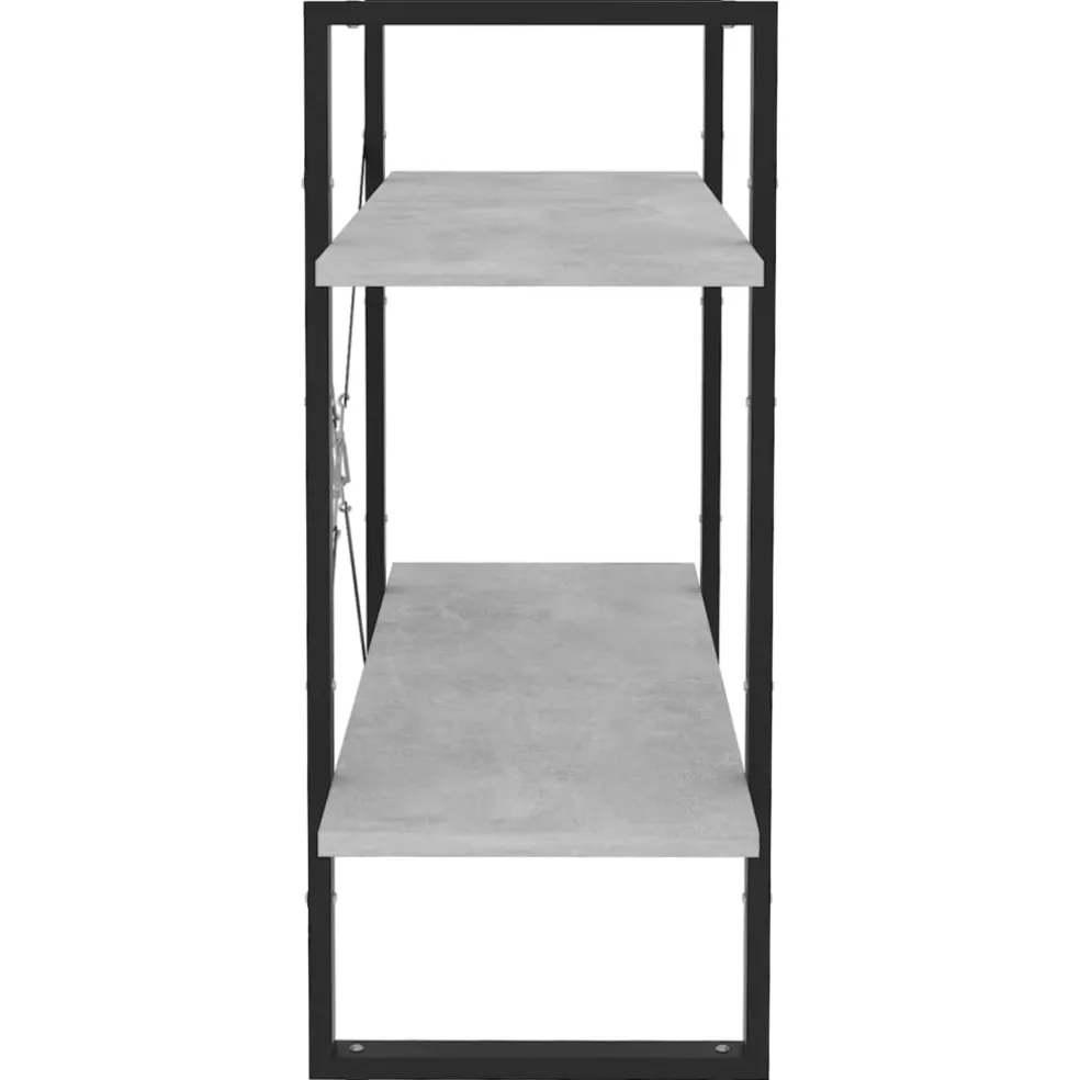 vidaXL Boekenkast met 3 schappen 70x22,5x82 cm massief eikenhout