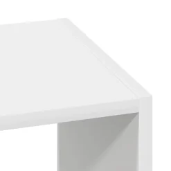 vidaXL Boekenkast stapelbaar 30x30x80 cm bewerkt hout wit