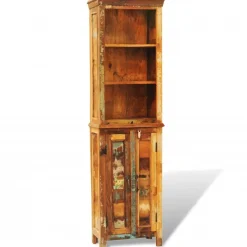 vidaXL Boekenkast vintage-stijl massief gerecycled hout