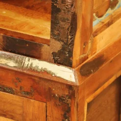 vidaXL Boekenkast vintage-stijl massief gerecycled hout