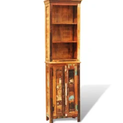 vidaXL Boekenkast vintage-stijl massief gerecycled hout