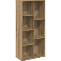 vidaXL Boekenkast 50x25x104 cm artisanaal eikenkleur