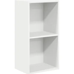 vidaXL Boekenkast 40x30x76,5 cm bewerkt hout wit
