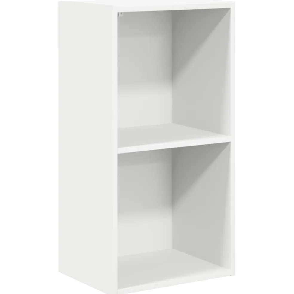 vidaXL Boekenkast 40x30x76,5 cm bewerkt hout wit