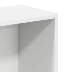 vidaXL Boekenkast 40x30x76,5 cm bewerkt hout wit