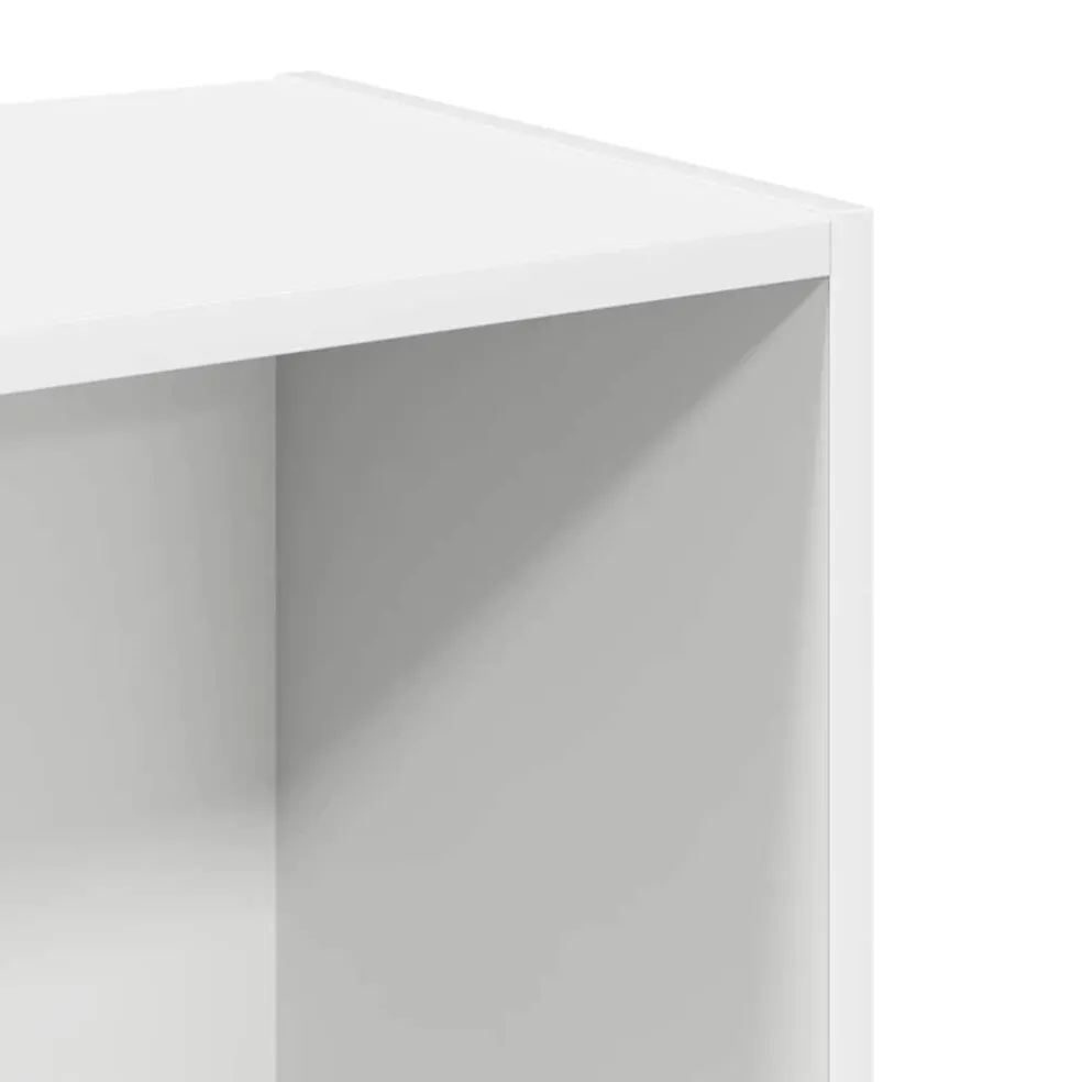 vidaXL Boekenkast 40x30x76,5 cm bewerkt hout wit