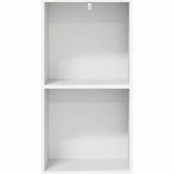 vidaXL Boekenkast 40x30x76,5 cm bewerkt hout wit