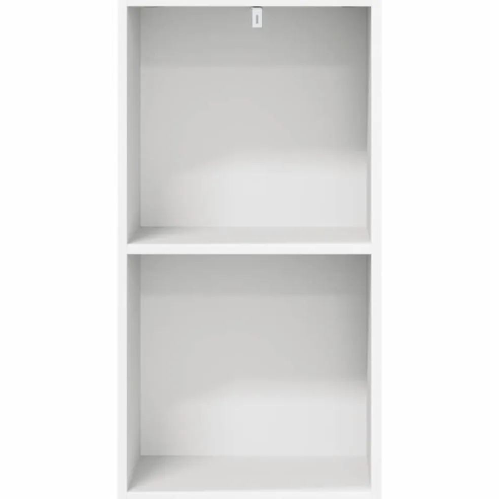 vidaXL Boekenkast 40x30x76,5 cm bewerkt hout wit