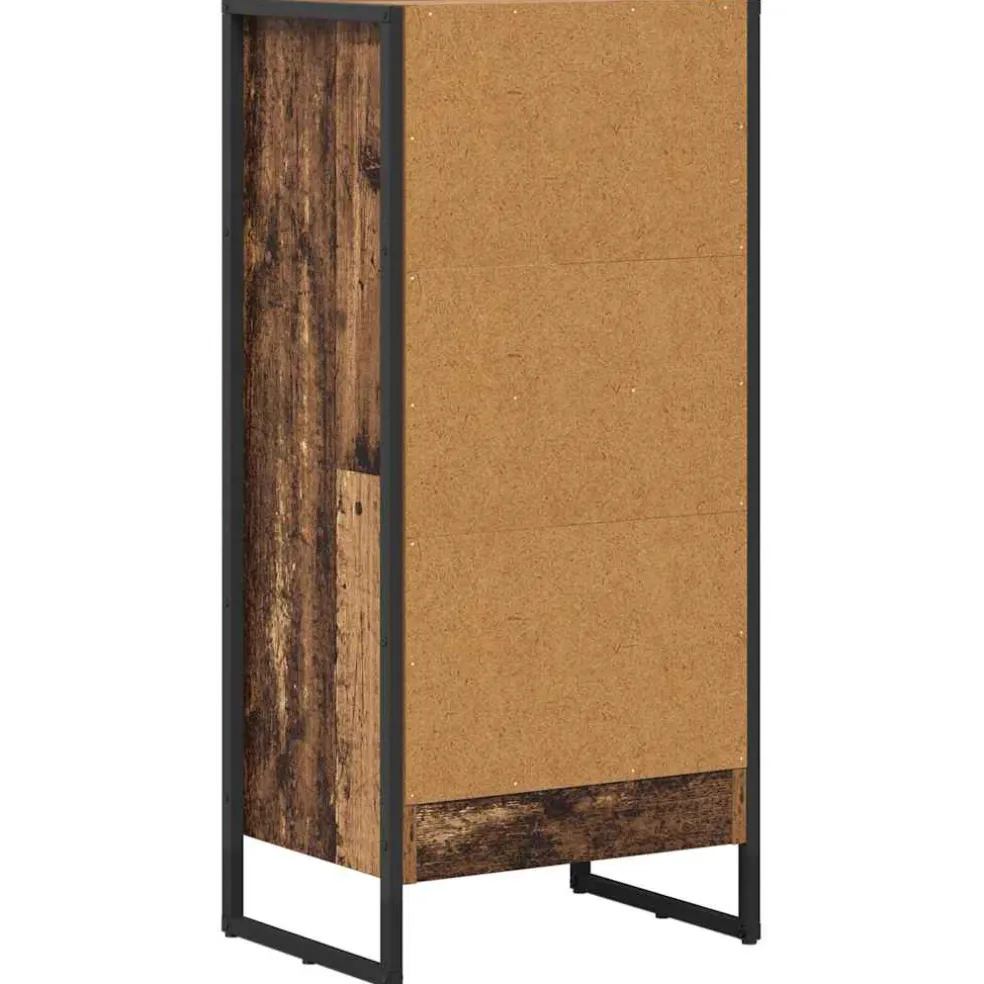 vidaXL Boekenkast 40 x 30 x 86,5 cm Bewerkt hout Oud Hout