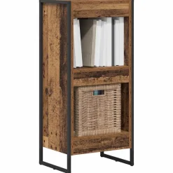 vidaXL Boekenkast 40 x 30 x 86,5 cm Bewerkt hout Oud Hout